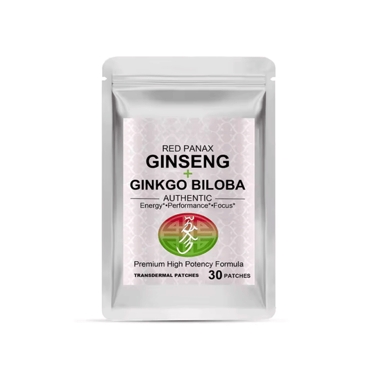 x30 MANHOOD POWER NATURAL PATCHES - GINSENG & GINKGO BILOBA
